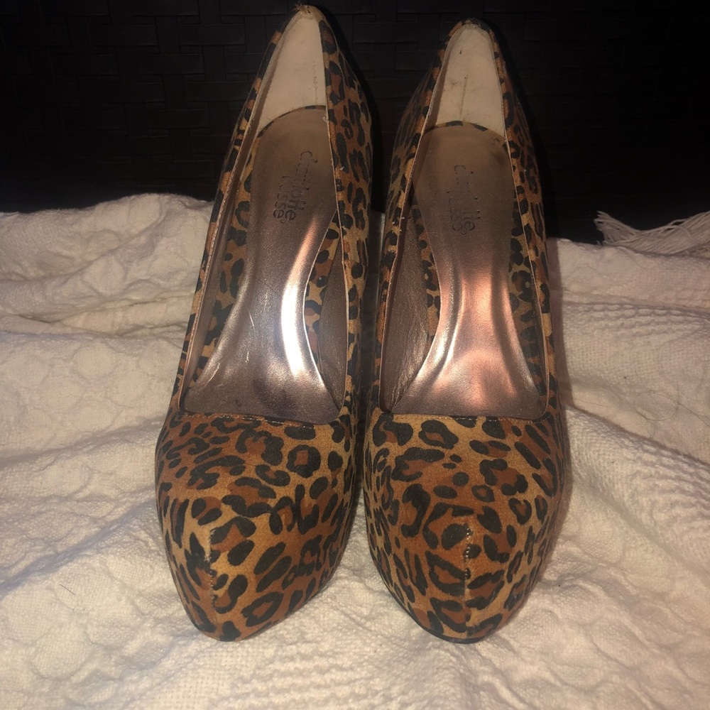 ♦️ 3 for $25 ♦️ Leopard print heels
